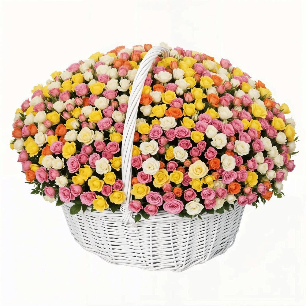 Премиум букет из: Розы в Цементном