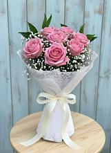 Букет цветов из:  Розы в Цементном