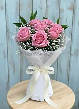 Букет цветов из:  Розы в Цементном