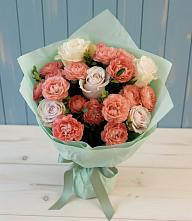 Букет цветов из:  Розы #REPLACE_PRED# Цементном