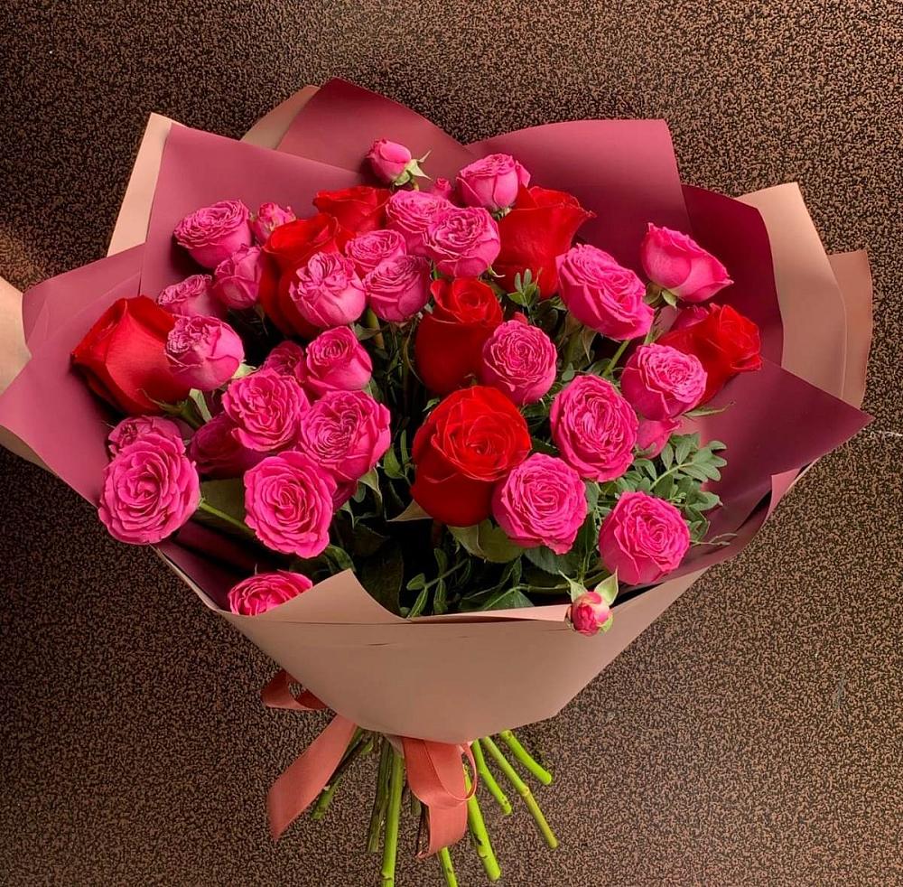 Букет В объятьях нежности в Цементном