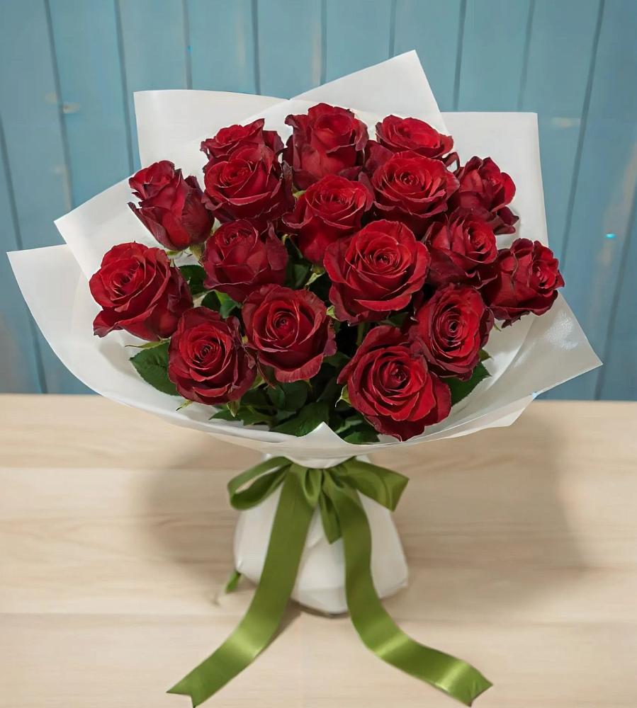 Букет Красные розы в Цементном