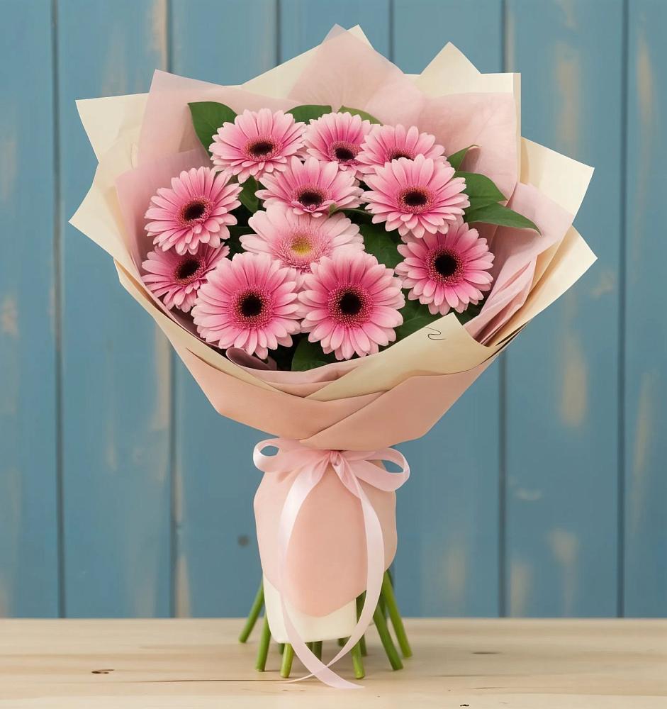 Букет цветов из: Герберы в Цементном