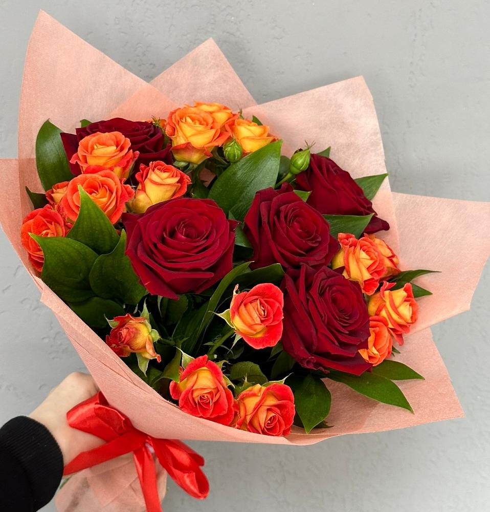 Букет Любовь и восторг в Цементном