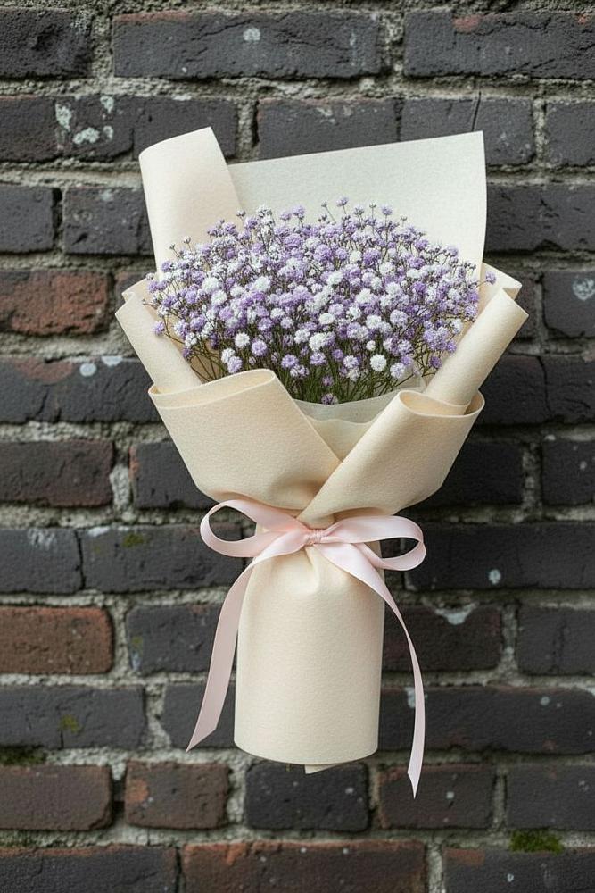 Букет цветов из: Гипсофила в Цементном