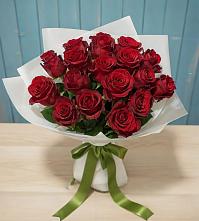 Букет Красные розы в Цементном