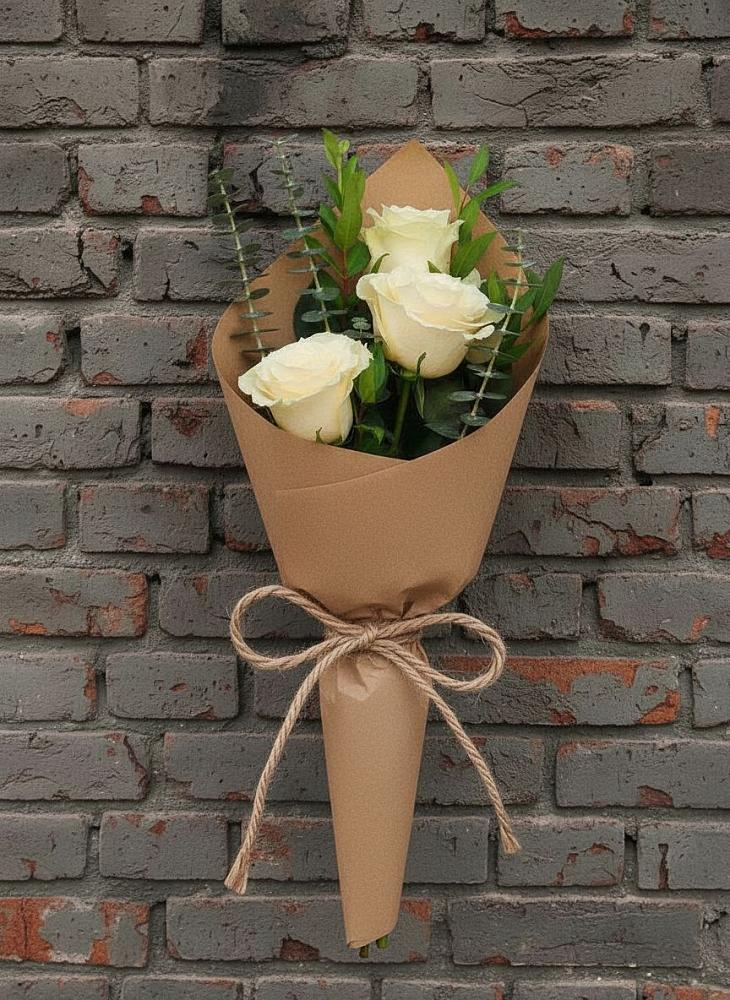 Букет цветов из: Розы в Цементном