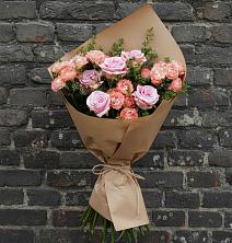 Букет цветов из:  Розы в Цементном