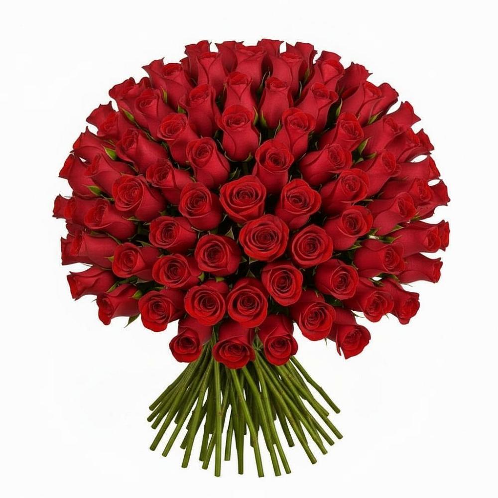 Букет Красные розы Чери Лав в Цементном