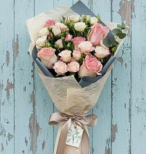 Букет цветов из:  Розы в Цементном