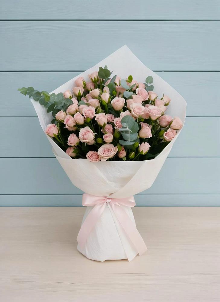 Букет цветов из: Розы в Цементном