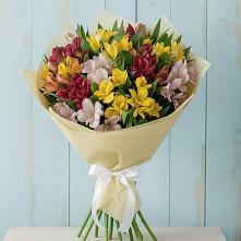 Букет цветов из:  Альстромерии в Цементном