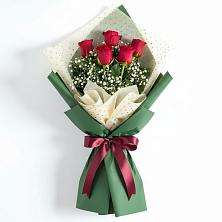 Букет цветов из:  Розы в Цементном