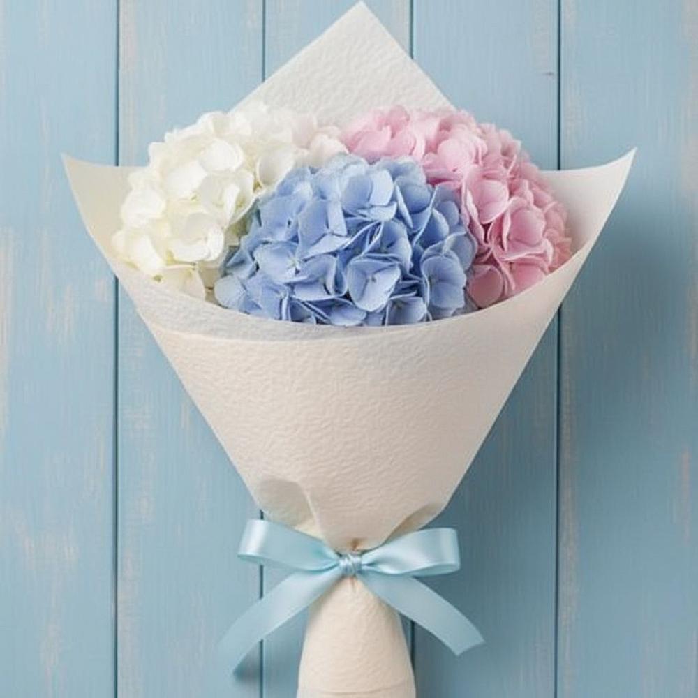 Букет цветов из: Гортензия в Цементном